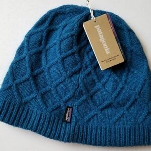 ❗Patagonia Honeycomb Blue Knit Beanie❗